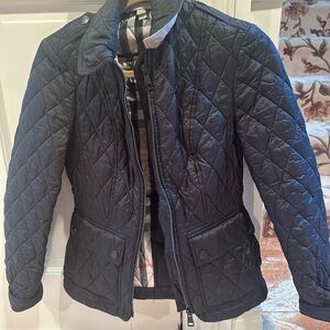 Burberry Checkered Quilted Jacket